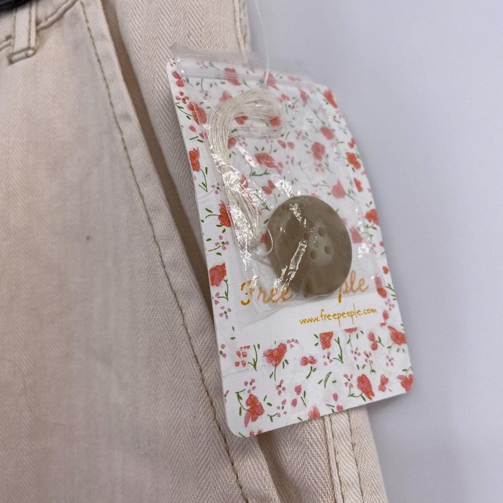 Free People Sunday Skies straight leg cropped jean - Picture 4 of 10